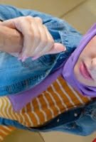 Türbanlı Masum Liseliye Sikişmeyi Öğrettim